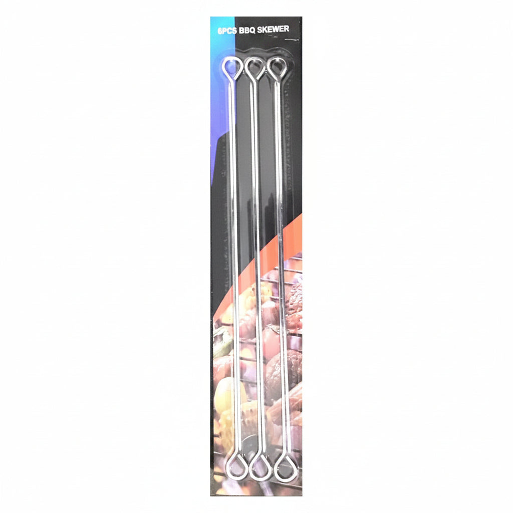 Bbq Skewers 6pcs Set 30cm