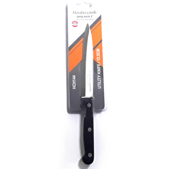 Knives 5 Inch Paring Black Handle