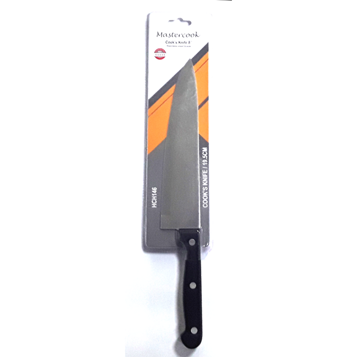 Knives 8 Inch Cooks Black Handle