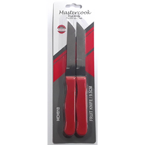 Fruit Knife 2pc Red