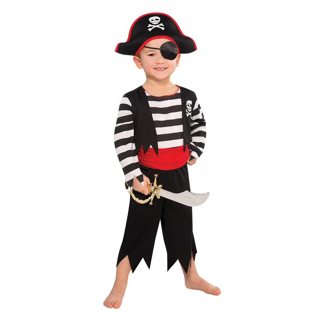 amscan 9904812 Childs Deckhand Pirate Costume (6-8 years)