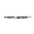 On the Road Happy Birthday Letter banner