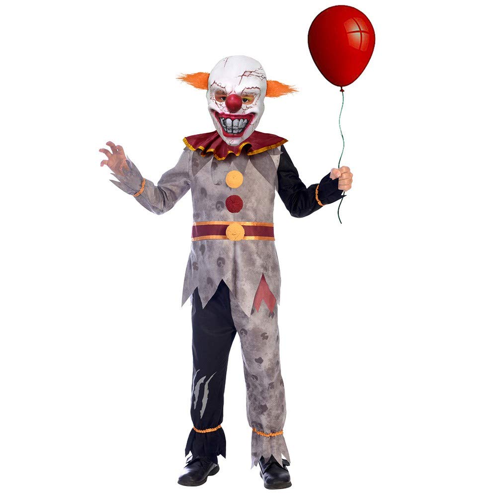 (9905062) Child Boys Evil Clown Costume (14-16yr)