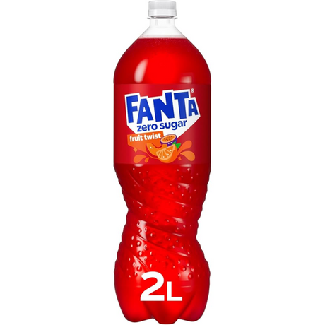 Fanta Fruit Twist Zero Sugar 2 Litre