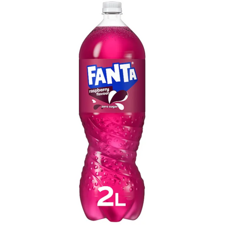 Fanta Raspberry Flavour Zero Sugar 2 Litre