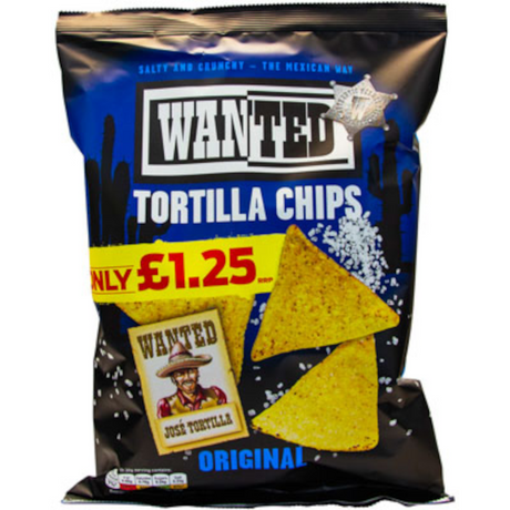 Wanted Tortilla Chips Original 125g
