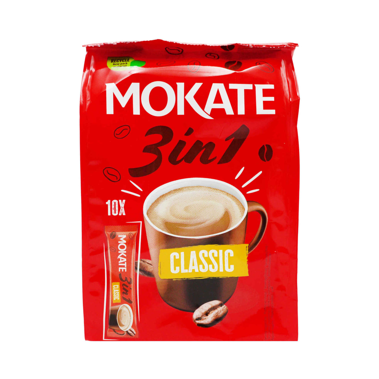 Mokate Bag Classic 3 In 1 10 Pack
