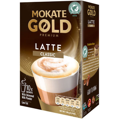 Mokate Gold Premium Latte 10 Pack