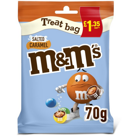 M&M's Salted Caramel Milk Chocolate Treat Bag £1.35 PMP 70g