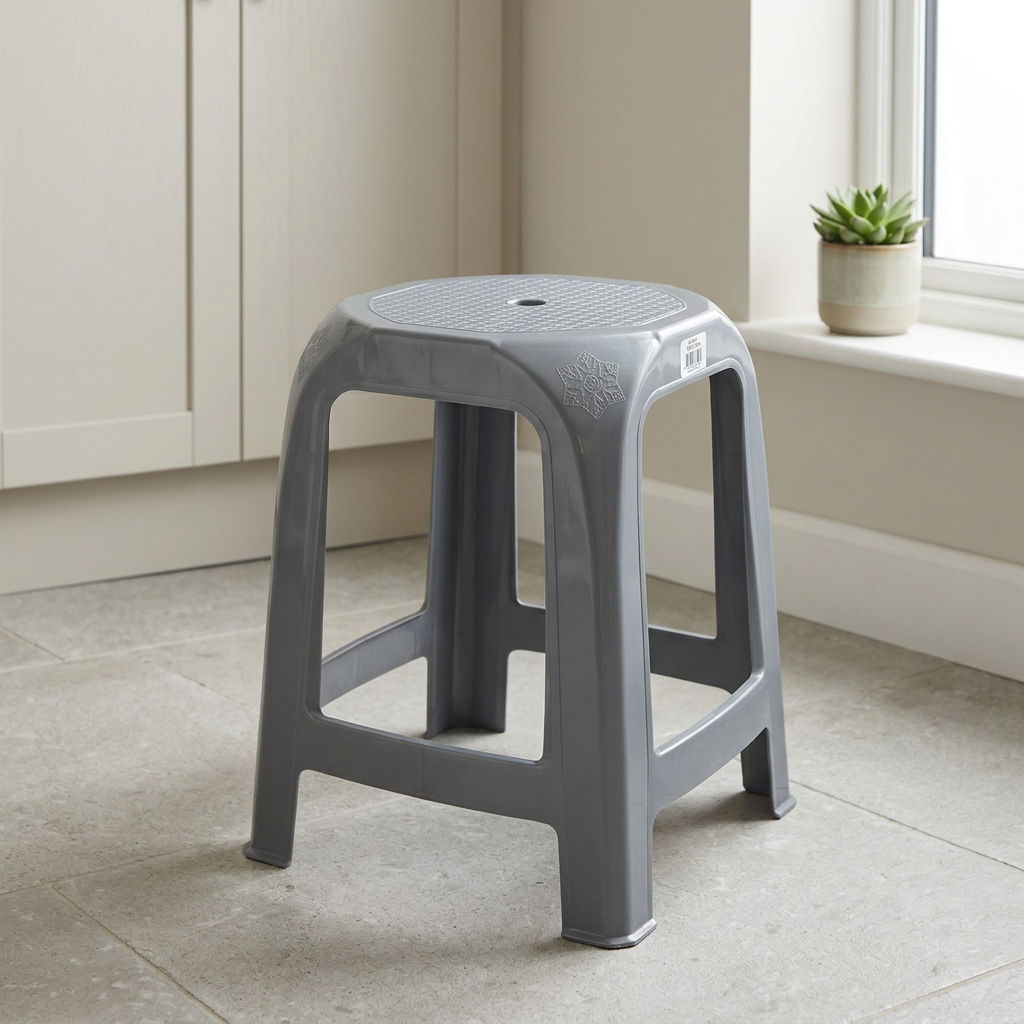 Grey stool lifestyle image