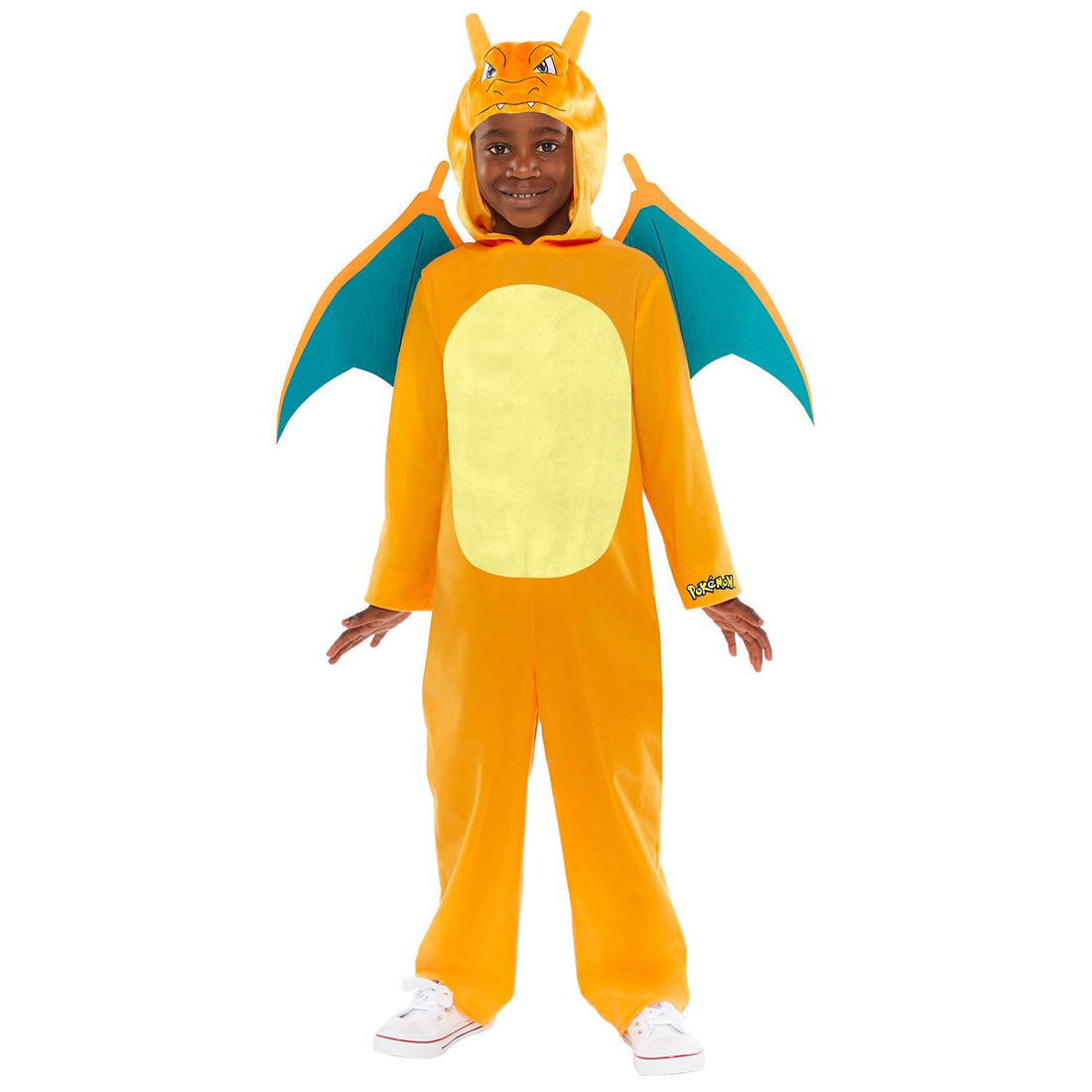 amscan 9918509 Childs Charizard Jumpsuit Fancy Dress Costume (Age 8-10 Years)