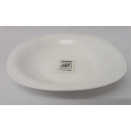 Square Soup Plate White