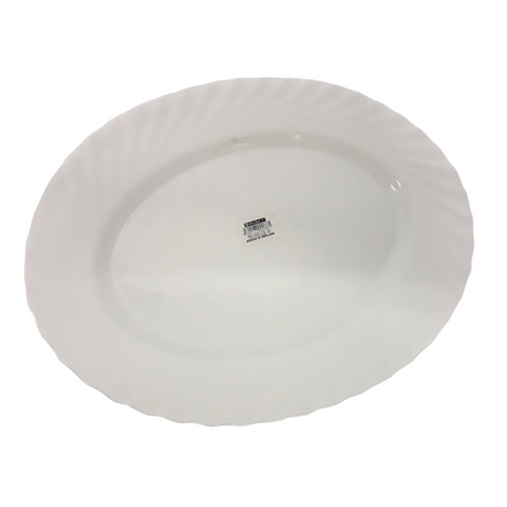 Plain Opal Oval Dish