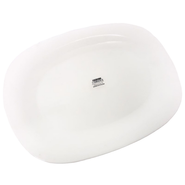 Opal Plain Rectangular Dinner Plate