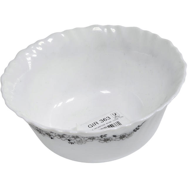 Blossom Black Deep Cereal Bowl