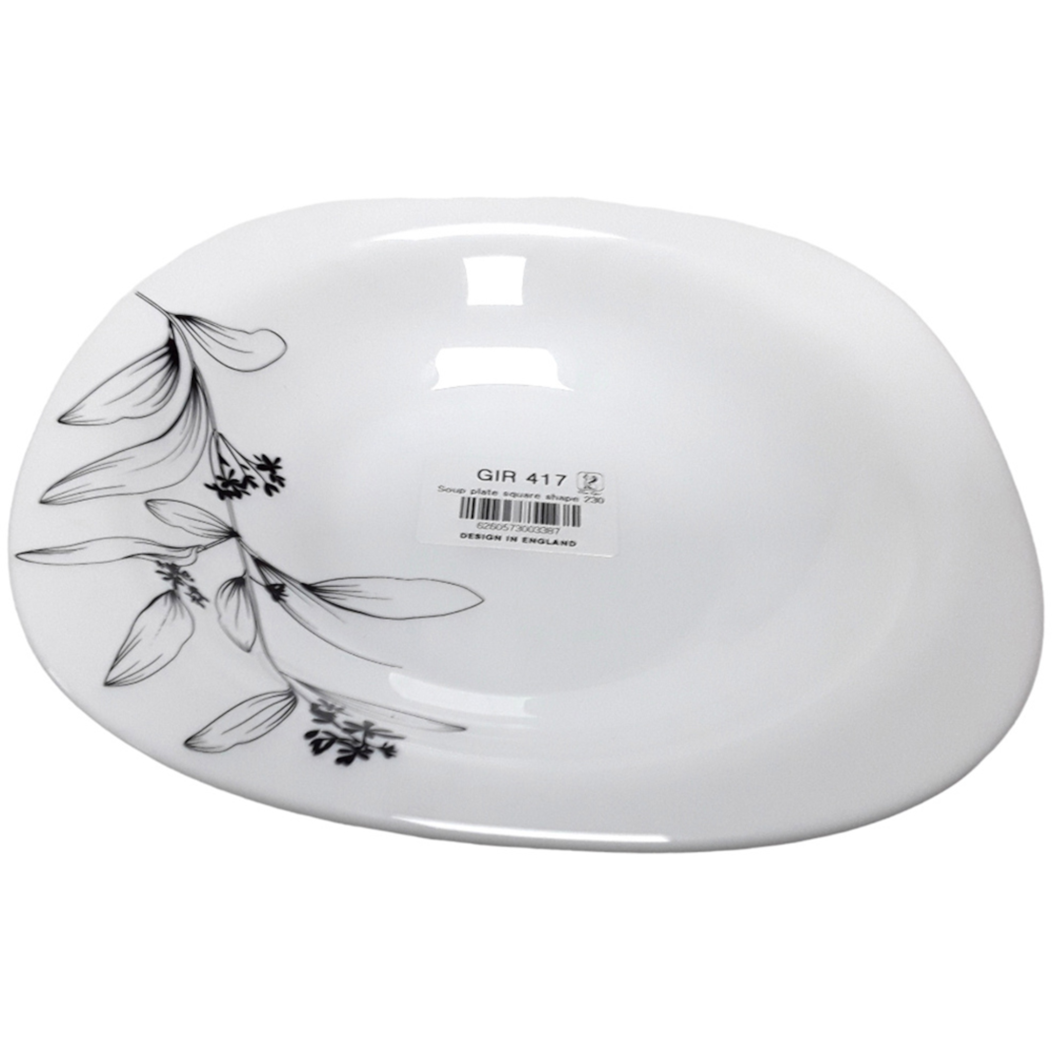 Vania Square Soup Plate