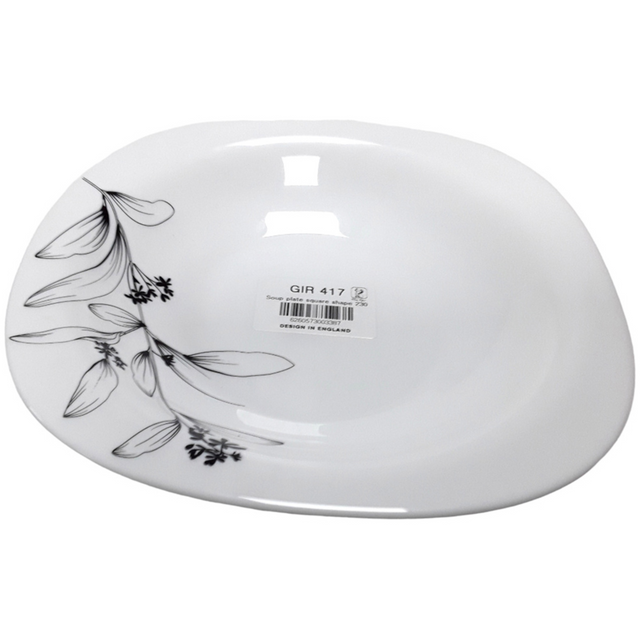 Vania Square Soup Plate