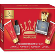Manipulare 4 Piece Perfume Gift Set for Men