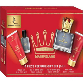 Manipulare 4 Piece Perfume Gift Set for Men