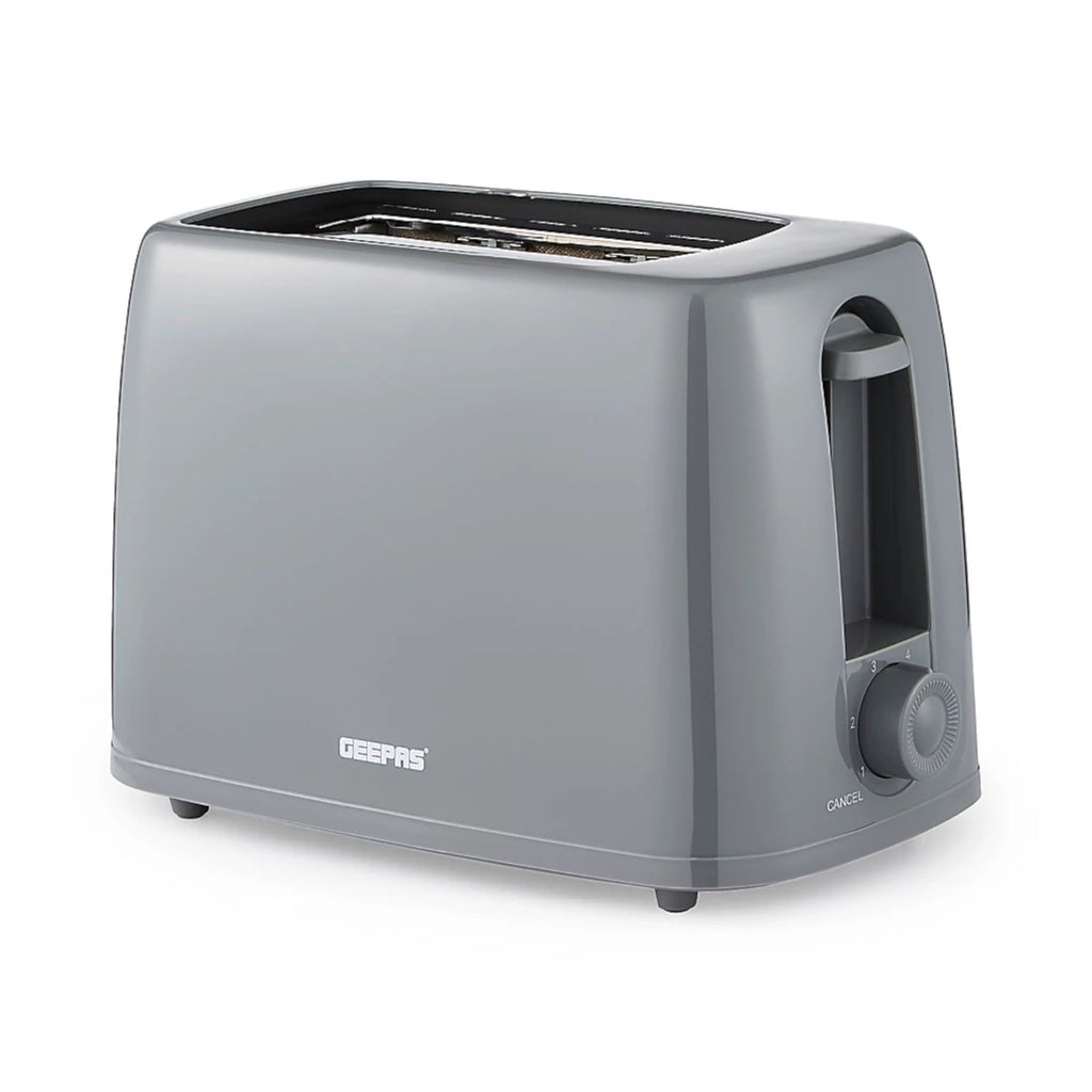 2 Slice Bread Toaster Grey 65 KW