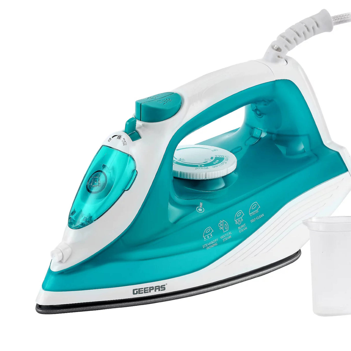 Steam Iron Non Stick Soleplate 210ml 1750W