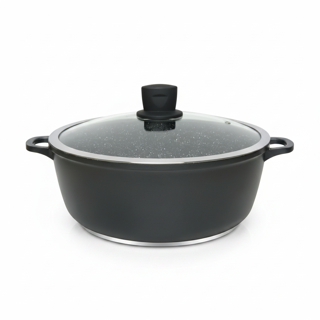 Mastercook 44cm Die Cast Non-Stick Casserole