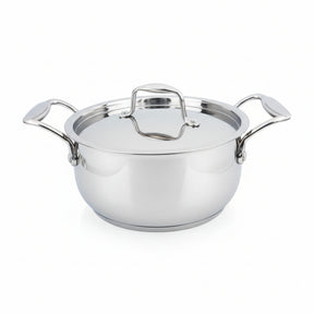 Mastercook 22cm Stainless Steel Casserole