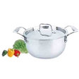 24cm Stainless Steel Casserole