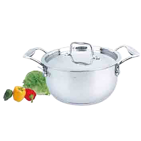 24cm Stainless Steel Casserole