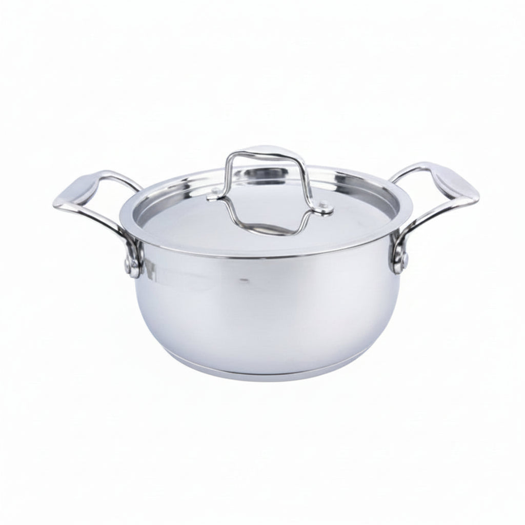 Mastercook 28cm Stainless Steel Casserole