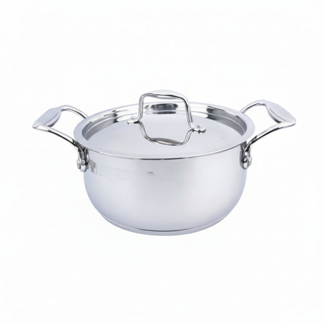 Mastercook 28cm Stainless Steel Casserole – Latifs