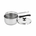 Mastercook 20cm Stainless Steel Chip Pan With Basket