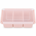 3 Compartment Seasoning Box with Lid