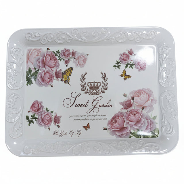 Melamine Rectangular Tray 41x31cm