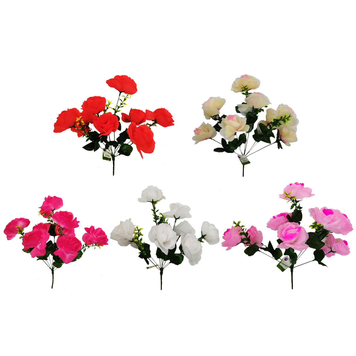 8 Heads 2 Tones Rose