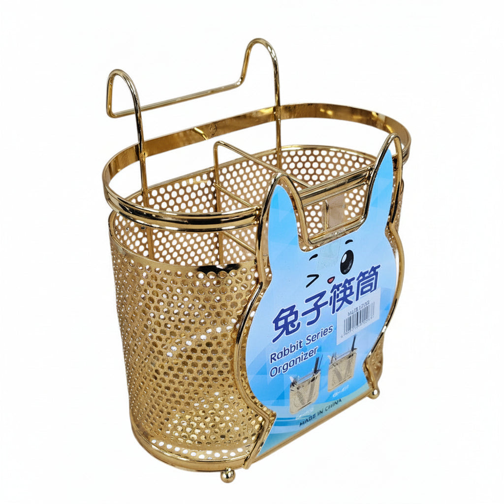 Gold Cutlery Stand