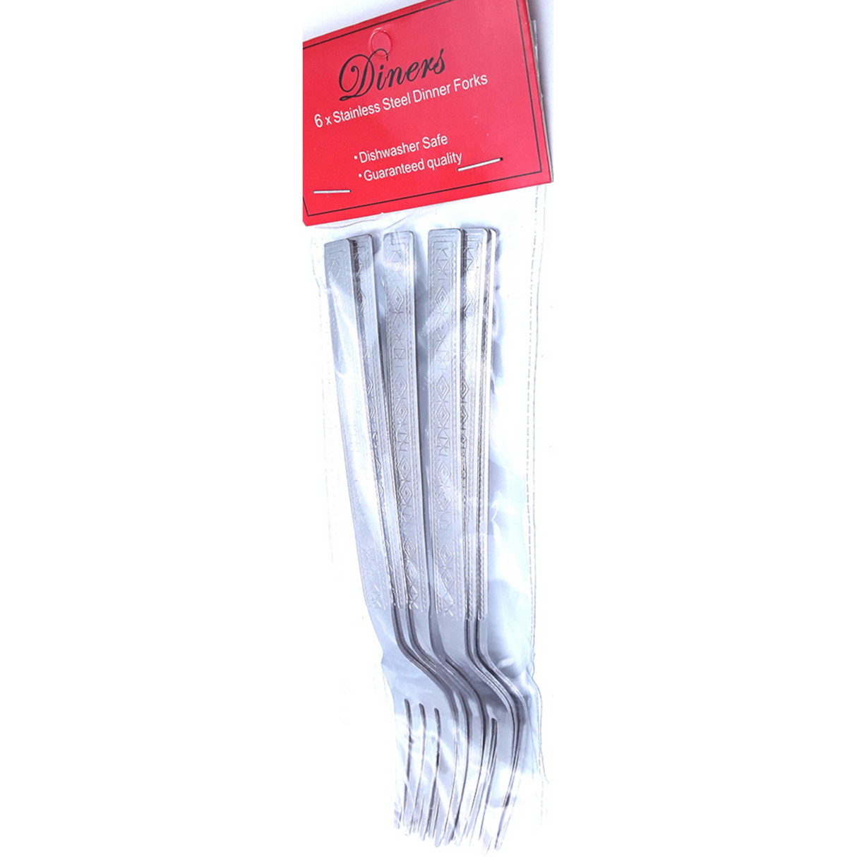 Stainless Steel Dinner Fork 6 Pack