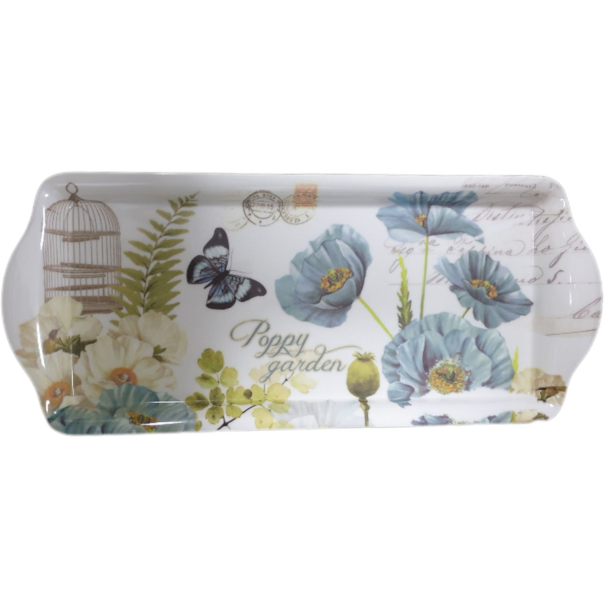 Melamine Oblong Tray 38.5X16.5cm