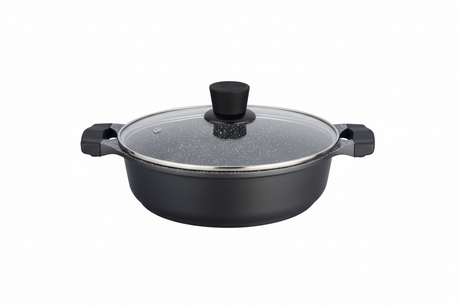 Mastercook 24cm Shallow Die Cast Casserole