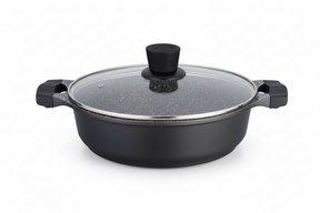 Mastercook 32cm Shallow Die Cast Casserole