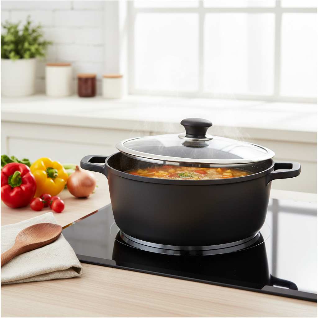 Mastercook 40cm 19.2L Ceramic Non-Stick Soup Pot