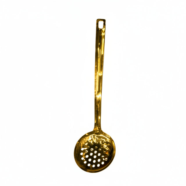 Mastercook Golden Slotted Spoon 32cm