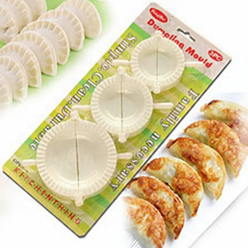 3Pc Patty Quadro Small Dumpling Mould
