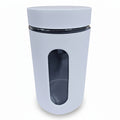 Cannister White With See Through Window