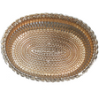 Oval Tray Gold/Silver 20.5cm
