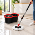 Loves Home 360° Spin Mop with Bucket and 2 Mop Heads