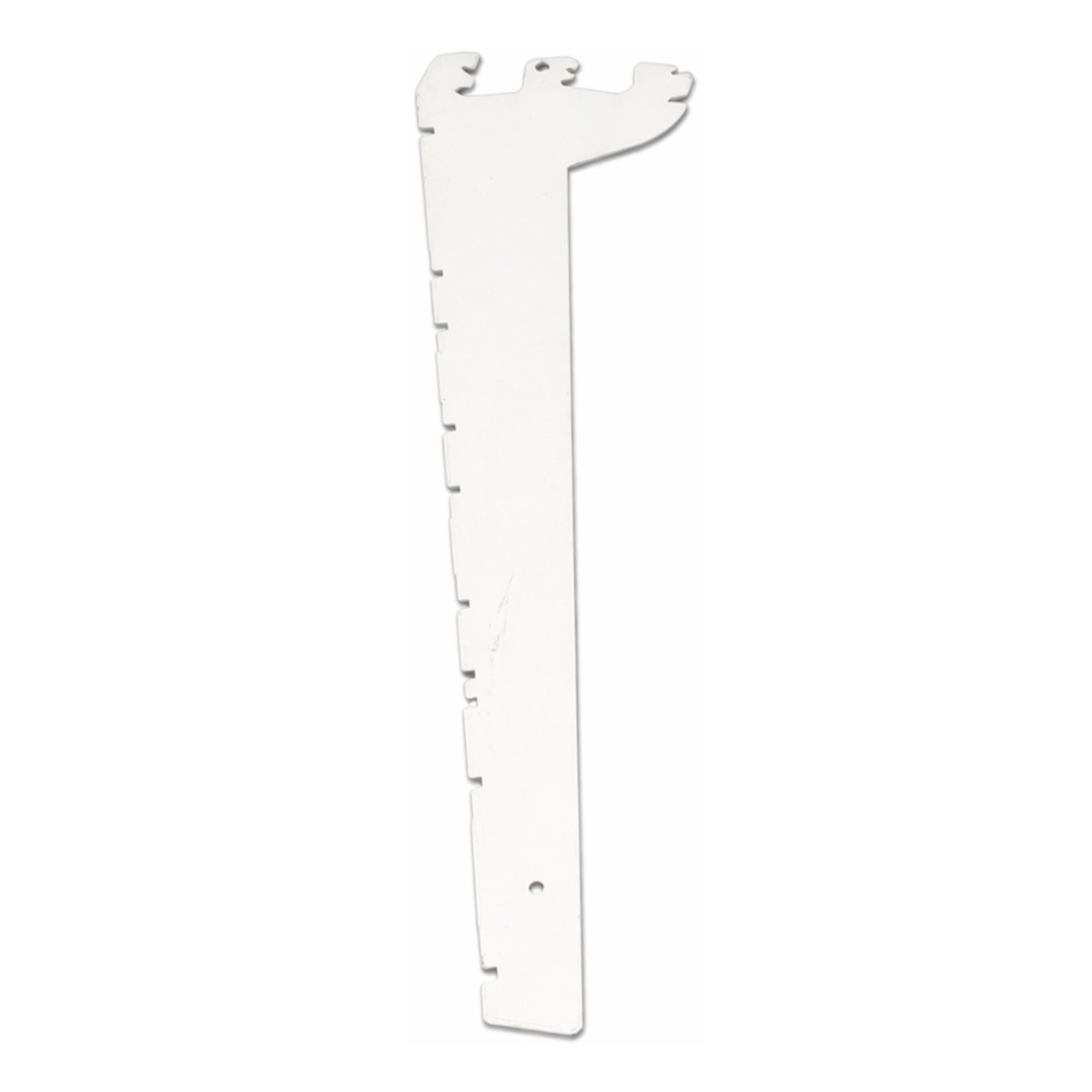 Retail White Shelving Support 51x12cm [AVAILABLE IN STORE ONLY]