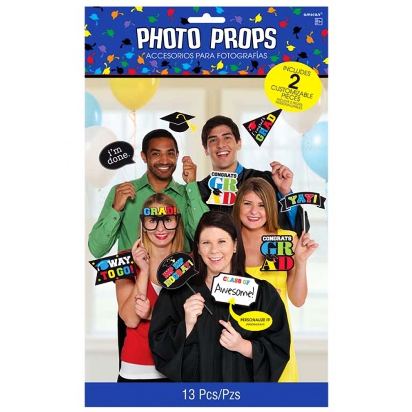 Graduation Photo Props 13 Pieces
