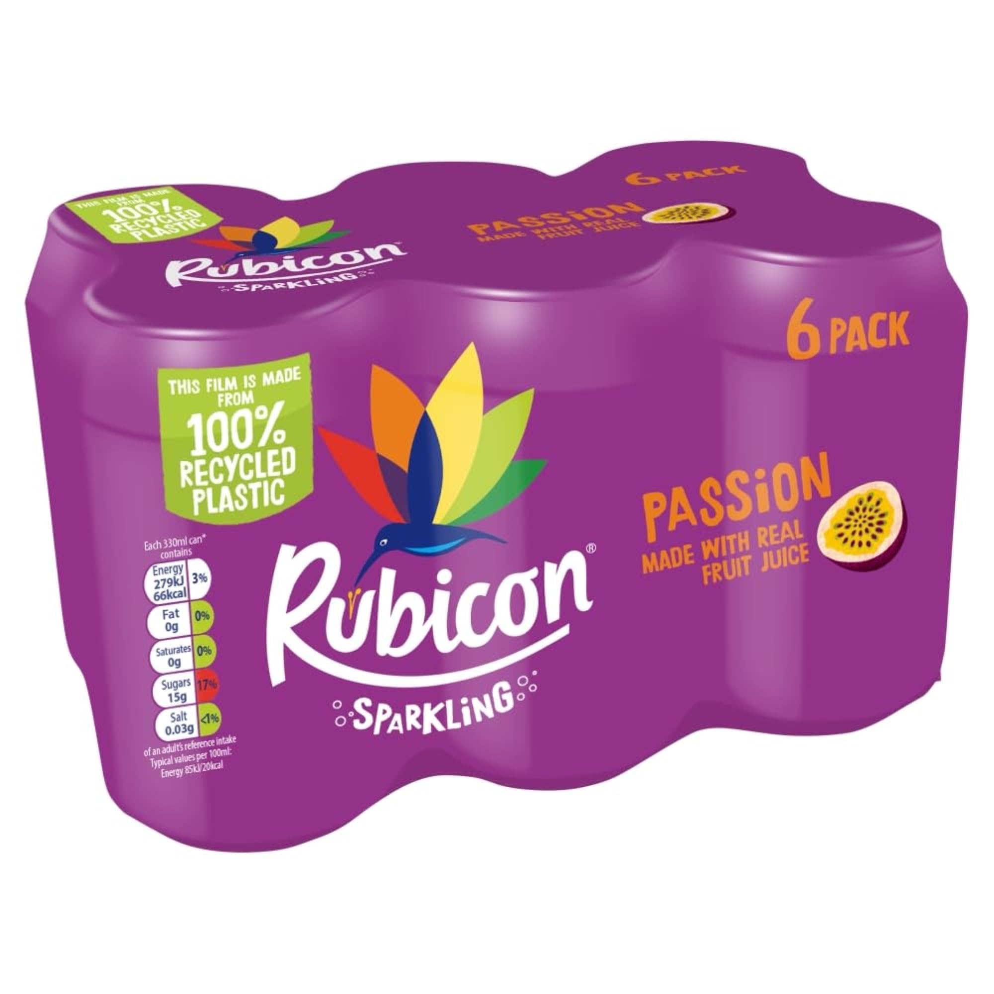 Rubicon Sparkling Drinks 6 Pack