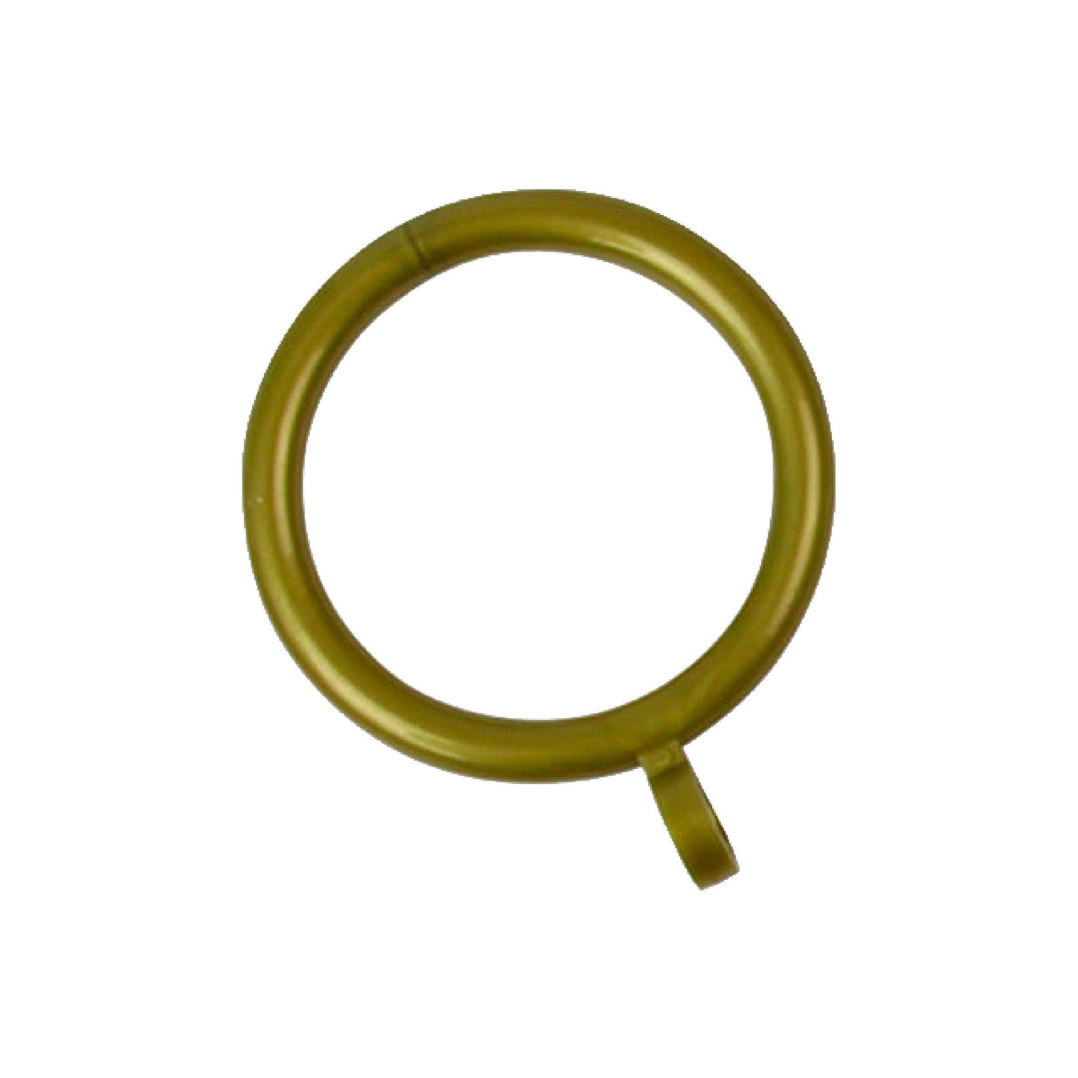 Curtain Pole Rings PVC Ring Pack of 6 Antique Golf Effect